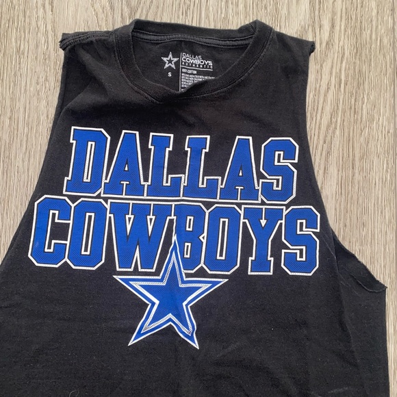 NFL Shirts Dallas Cowboys Cut Off Workout Tank Poshmark